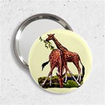 Drinking giraffe 2.25  Handbag Mirror