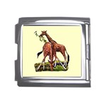 Drinking giraffe Mega Link Italian Charm (18mm)