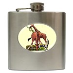 Drinking giraffe Hip Flask (6 oz)