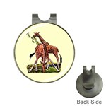 Drinking giraffe Golf Ball Marker Hat Clip