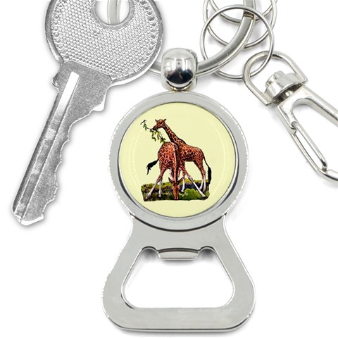 Drinking giraffe Bottle Opener Key Chain from ArtsNow.com Front