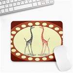 Cute giraffes Small Mousepad