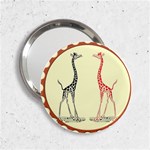 Cute giraffes 2.25  Handbag Mirror