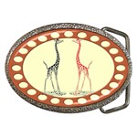 Cute giraffes Belt Buckle