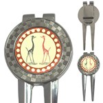 Cute giraffes 3-in-1 Golf Divot