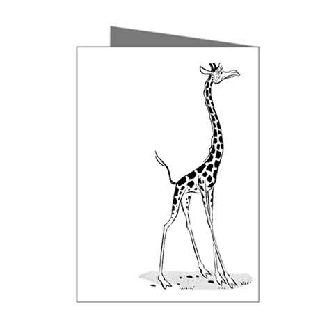 Cute giraffes Mini Greeting Card from ArtsNow.com Right