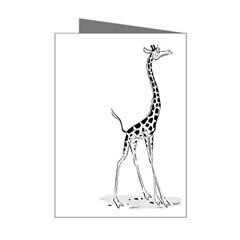 Cute giraffes Mini Greeting Card from ArtsNow.com Right