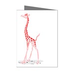 Cute giraffes Mini Greeting Cards (Pkg of 8)