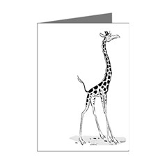 Cute giraffes Mini Greeting Cards (Pkg of 8) from ArtsNow.com Right