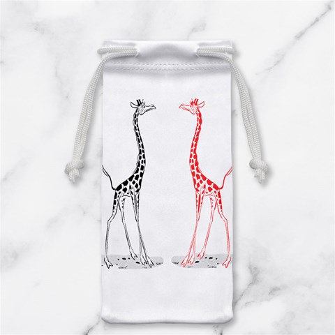 Cute giraffes Jewelry Bag from ArtsNow.com Front