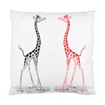 Cute giraffes Cushion Case (One Side)