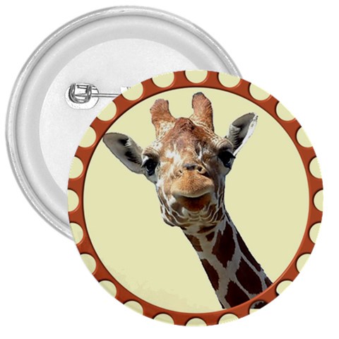 Giraffe 3  Button from ArtsNow.com Front