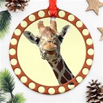 Giraffe Ornament (Round)
