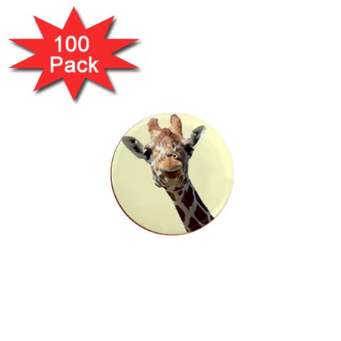 Giraffe 1  Mini Magnet (100 pack)  from ArtsNow.com Front