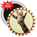 Giraffe 3  Magnet (10 pack)