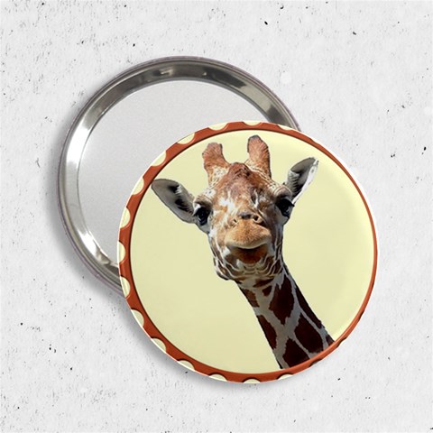 Giraffe 2.25  Handbag Mirror from ArtsNow.com Front