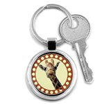 Giraffe Key Chain (Round)