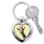 Giraffe Key Chain (Heart)