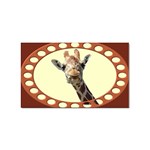 Giraffe Sticker Rectangular (10 pack)