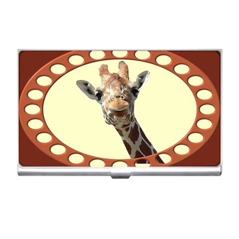 Giraffe Business Card Holder from ArtsNow.com Front