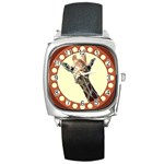 Giraffe Square Metal Watch