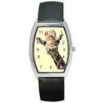 Giraffe Barrel Style Metal Watch