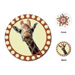 Giraffe Playing Cards (Round)