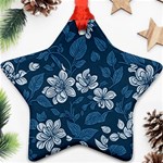 Pattern Flower Nature Ornament (Star)