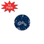 Pattern Flower Nature 1  Mini Buttons (10 pack) 