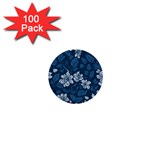 Pattern Flower Nature 1  Mini Buttons (100 pack) 