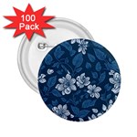 Pattern Flower Nature 2.25  Buttons (100 pack) 