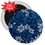 Pattern Flower Nature 3  Magnets (100 pack)