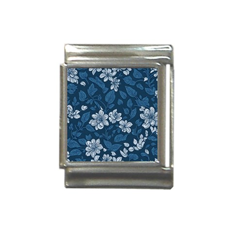 Pattern Flower Nature Italian Charm (13mm) from ArtsNow.com Front