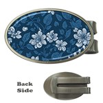 Pattern Flower Nature Money Clips (Oval) 