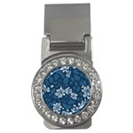 Pattern Flower Nature Money Clips (CZ) 