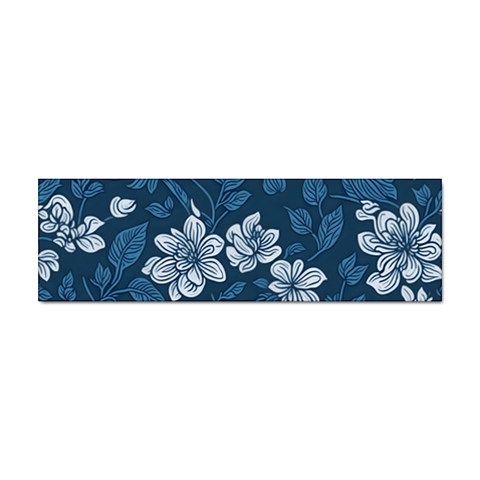 Pattern Flower Nature Sticker (Bumper) from ArtsNow.com Front