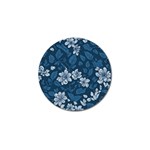 Pattern Flower Nature Golf Ball Marker