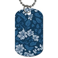 Pattern Flower Nature Dog Tag (Two Sides) from ArtsNow.com Back