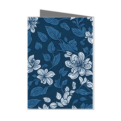Pattern Flower Nature Mini Greeting Cards (Pkg of 8) from ArtsNow.com Left