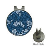 Pattern Flower Nature Hat Clips with Golf Markers