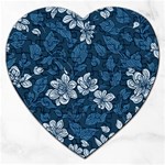 Pattern Flower Nature Jigsaw Puzzle (Heart)