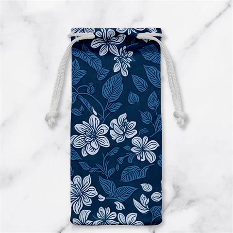 Pattern Flower Nature Jewelry Bag from ArtsNow.com Front