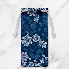 Pattern Flower Nature Jewelry Bag from ArtsNow.com Back