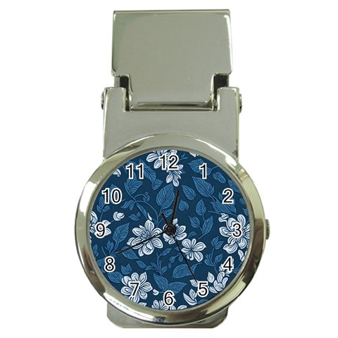 Pattern Flower Nature Money Clip Watches from ArtsNow.com Front