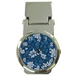 Pattern Flower Nature Money Clip Watches