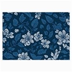 Pattern Flower Nature Large Glasses Cloth