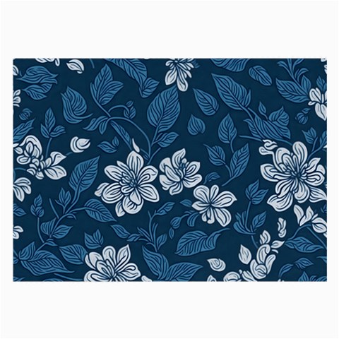 Pattern Flower Nature Large Glasses Cloth (2 Sides) from ArtsNow.com Front