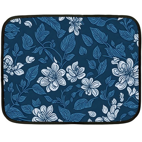 Pattern Flower Nature Fleece Blanket (Mini) from ArtsNow.com 35 x27  Blanket