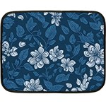 Pattern Flower Nature Two Sides Fleece Blanket (Mini)
