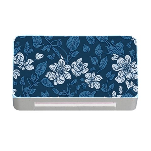 Pattern Flower Nature Memory Card Reader with CF from ArtsNow.com Front